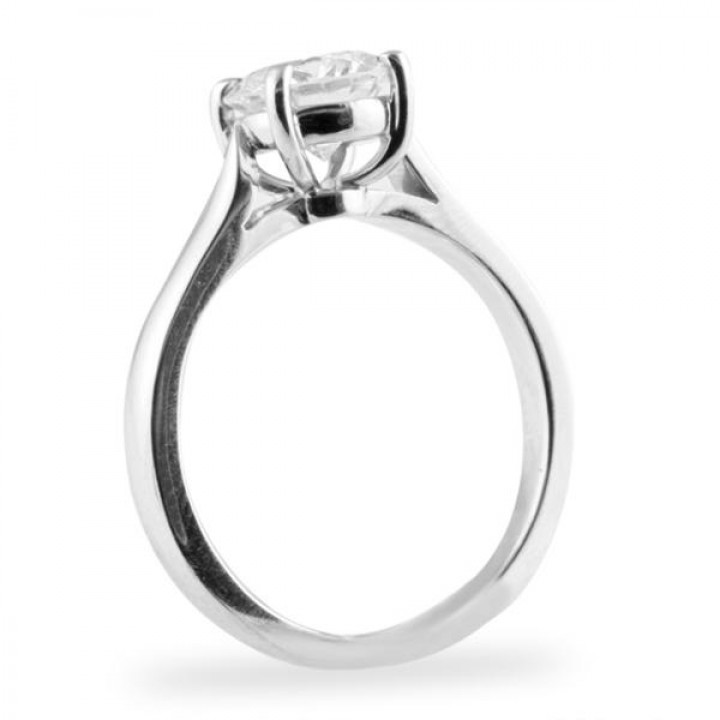 1.20 carat Round Diamond Platinum Engagement Ring