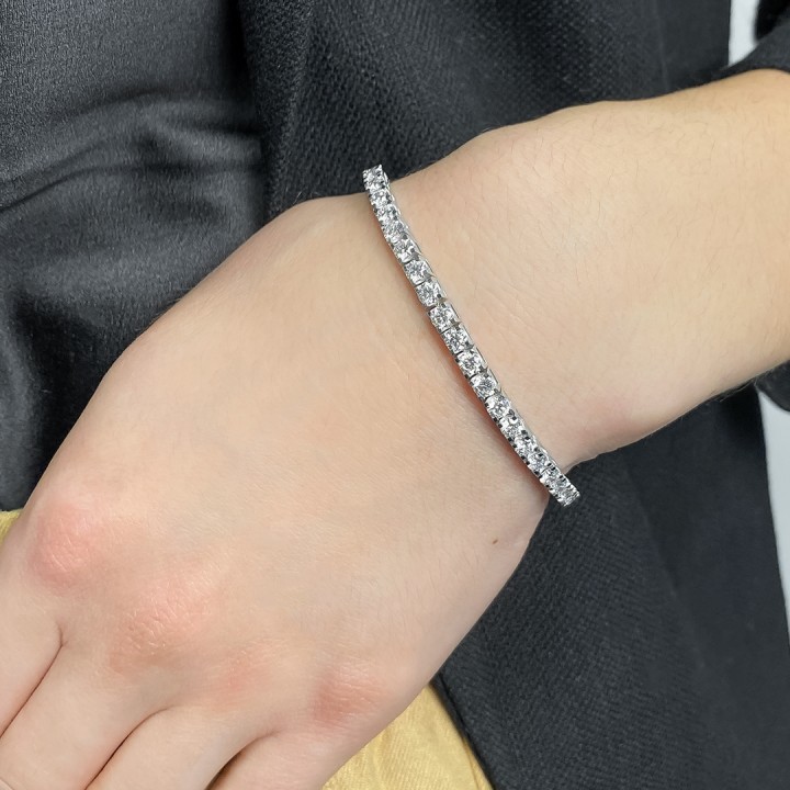 7 Carat Diamond Tennis Bracelet – Five Star Jewelry Brokers