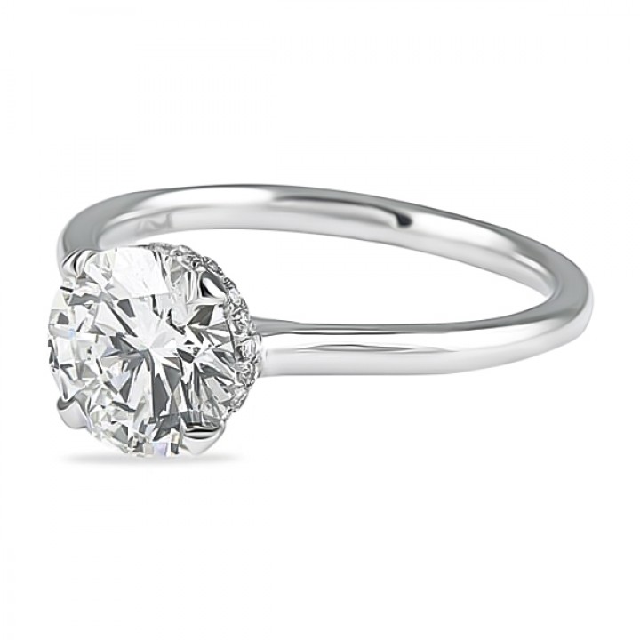1.75ct Round Diamond Solitaire Engagement Ring