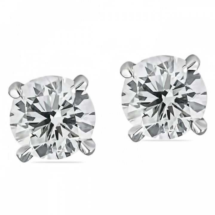 .80 carat TW Diamond Stud Earrings