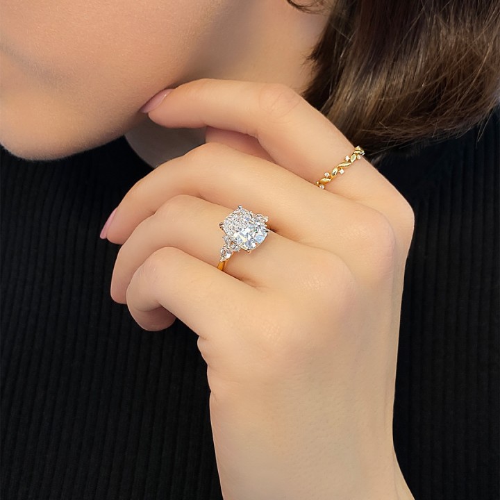 Seven Stone Diamond Wedding Ring #107287 - Seattle Bellevue | Joseph Jewelry
