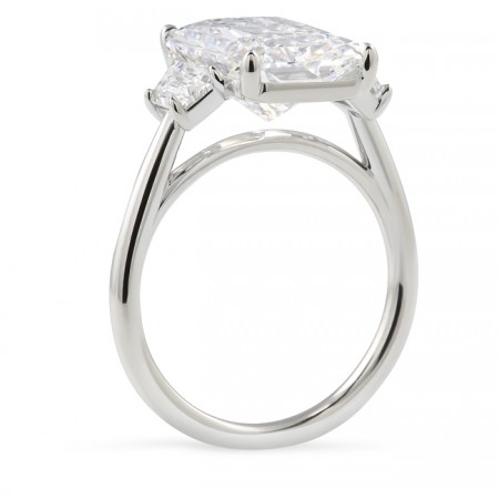 Tiffany True® engagement ring in platinum: an icon of modern love. | Tiffany  & Co.