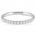 delicate pave eternity band