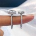 1.50 carat Oval Diamond Hidden Halo™ Engagement Ring lifestyle