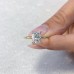 1.53 carat Radiant Cut Diamond Solitaire Engagement Ring lifestyle