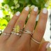4.23 Carat Pear Shape Yellow Diamond Two-Tone Engagement Ring lifestyle