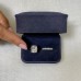 7.54 carat Cushion Cut Lab Diamond Pave Prong Engagement Ring lifestyle pairing