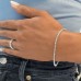 1 carat TW Illusion Set Diamond Tennis Bracelet on ladies lifestyle