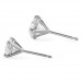 1.2 carat TW Diamond Stud Earrings profile