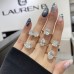 3.67 carat Asscher Cut Lab Diamond Three-Stone Engagement Ring lifestyle