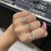 2.71 carat Emerald Cut Lab Diamond Bezel Set Ring lifestyle fist