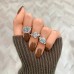3.02 carat Emerald Cut Diamond Three-Stone Engagement Ring lifestyle fist