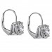 5.41 carat TW Lab Diamond Drop Earrings side