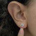 2.38 carat TW Lab-Grown Diamond GIA Graded 6-Prong Studs lifestyle finger