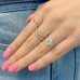 1.63 carat Oval Lab Diamond Invisible Gallery­™ Three-Stone Ring lifestyle pocket