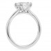 1.76ct Emerald Cut Lab Diamond Engagement Ring side