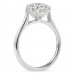 2.36ct Round Lab Diamond Solitaire Engagement Ring profile