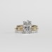.20 carat Spotted Single Prong Diamond Wedding Band lifestyle flatlay