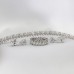 12 carat Pear Shape Lab Diamond Alternating Tennis Bracelet lifestyle flatlay
