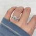 1.50 carat Round Diamond Four Prong Engagement Ring lifestyle