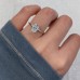 1.53 carat Radiant Cut Diamond Solitaire Engagement Ring lifestyle