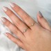 Bezel Diamond Chain Ring lifestyle