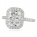 2.5 carat radiant cut diamond halo ring