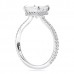 1.60ct Princess Cut Diamond Invisible Gallery™ Ring side