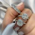 4.39ct Antique Cushion Diamond Engagement Ring lifestyle