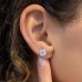 Marquise and Princess Cut Diamond Earrings lifestyle