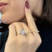3.31 carat Round Lab Diamond Signature Wrap Ring lifestyle