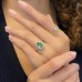 Merelani Mint Garnet and Diamond Two-Tone Ring lifestyle