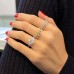3.13 carat Asscher Three-Stone Engagement Ring lifestyle
