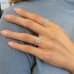 1.70ct Cushion Cut Diamond Pave Prong Engagement Ring lifestyle