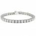 11.5 carat Lab-Grown Diamond Tennis Bracelet flat