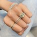3.05ct Yellow Diamond Emerald Cut Three-Stone Ring lifestyle