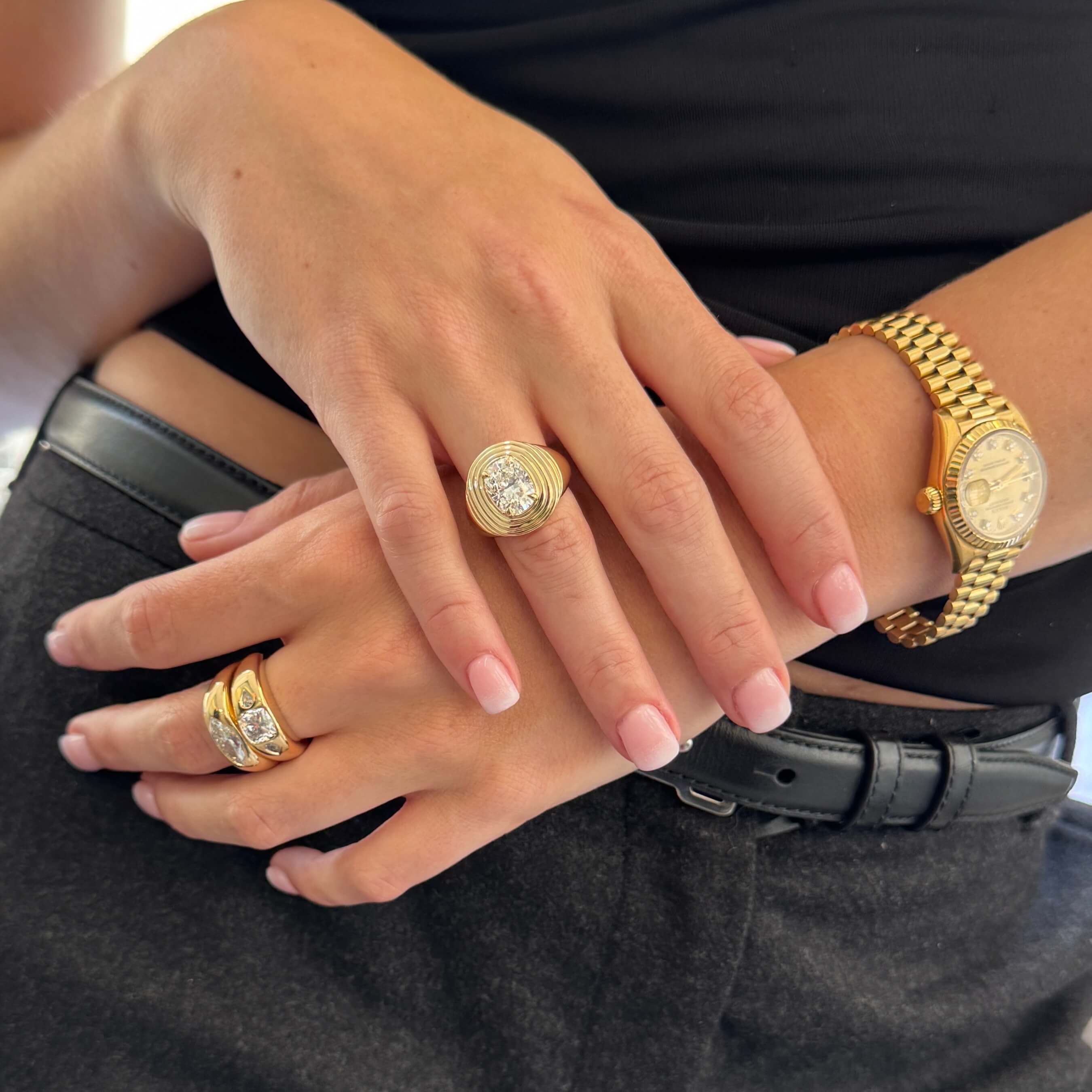 Jewelry Rings Display.