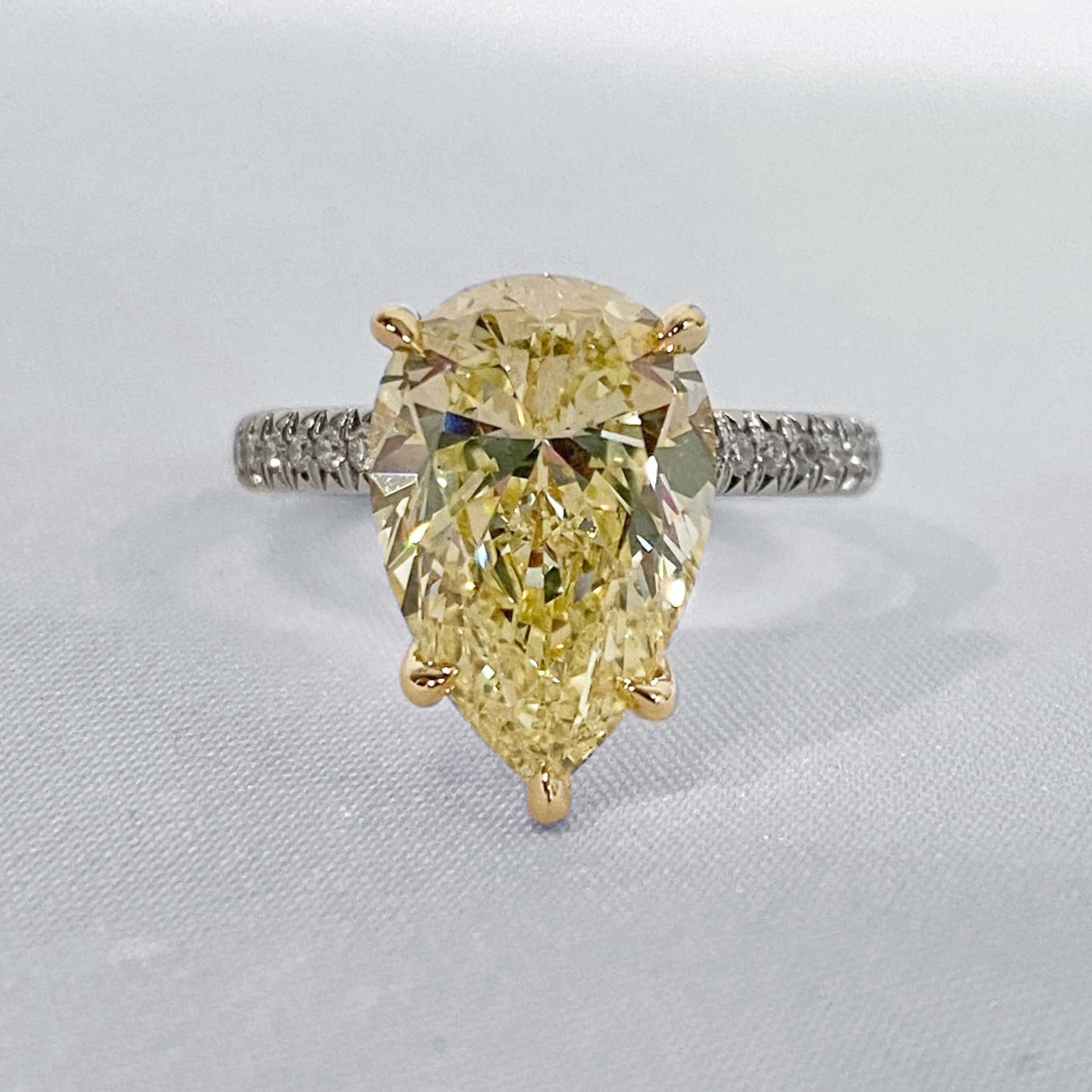 Yellow Diamond Rings.