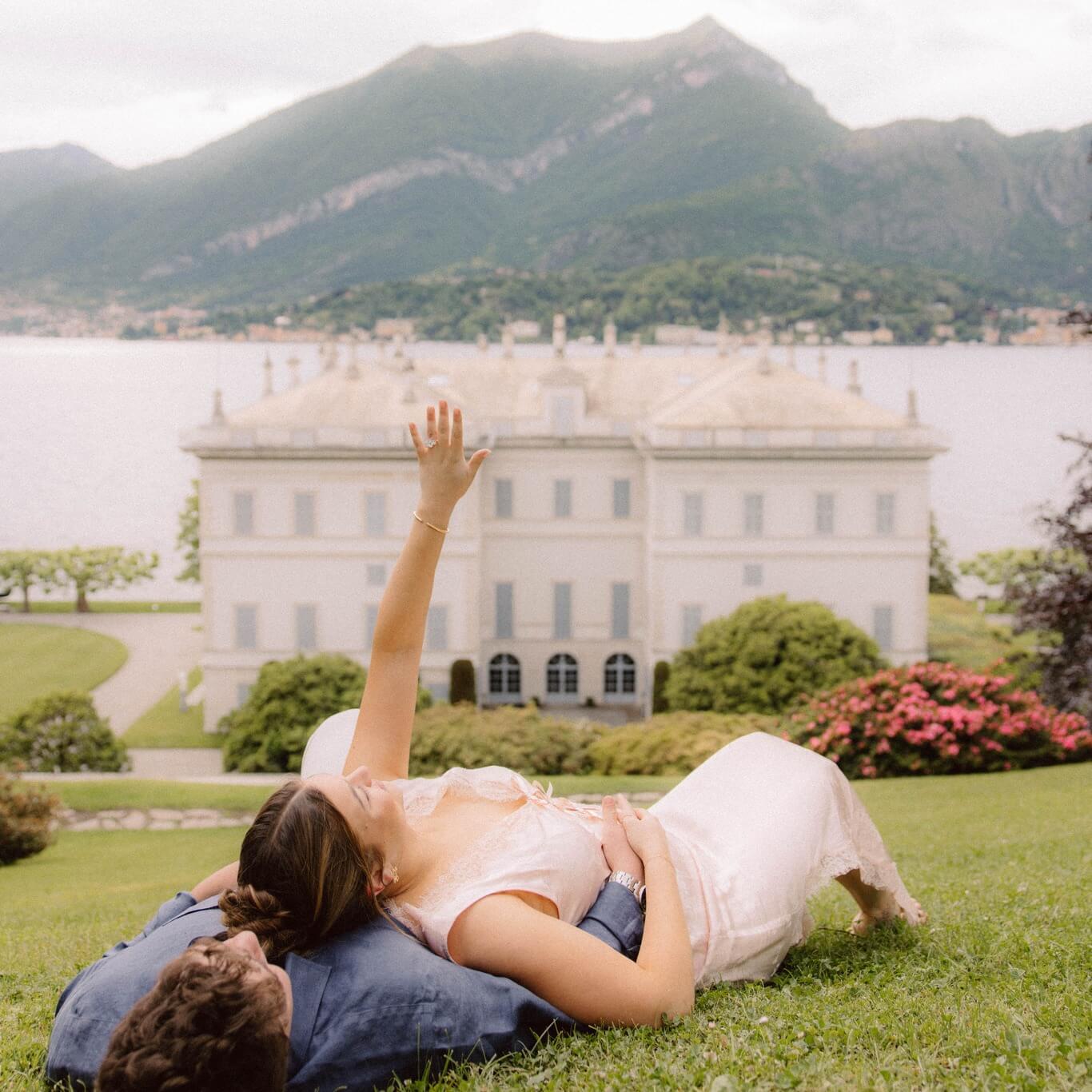 Wedding Proposal Near Water.